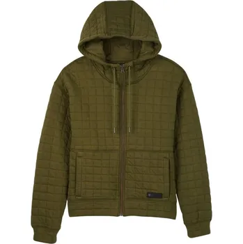 Dámská mikina dámská mikina Fox W Quilted Fleece Zip Olive Green XS