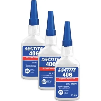Stavební chemie Loctite 406 - 50 g, vteřinové lepidlo 3 x Loctite 406 - 50 g