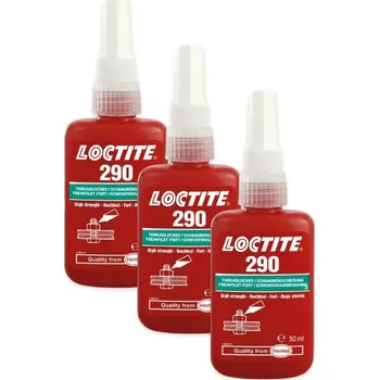 Stavební chemie Loctite 290 - 50 ml, vysokopevnostní, pro malé a jemné závity 3 x Loctite 290 - 50 ml