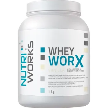 Proteinový nápoj Nutri Works Whey Worx 1000g Varianta: vanilka