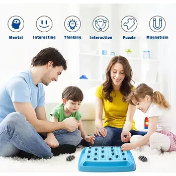 Šachy Magnetické kuličkové šachy Magnetic Chess - 40 kusů magnetů
