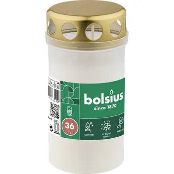 olejová svíčka 36h - bílá
