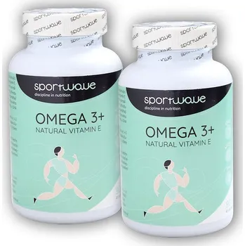 Přírodní produkt Sportwave 2x Omega 3+ 90 tobolek