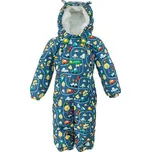 Overal chlapecký s kožíškem, Pidilidi, PD1157-02, modrá - 92 | 2roky