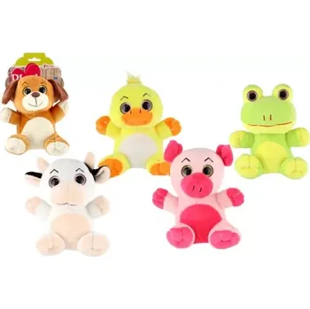 plyšák Plyšové zvířátko s velkýma očima 18 cm – 5 druhů