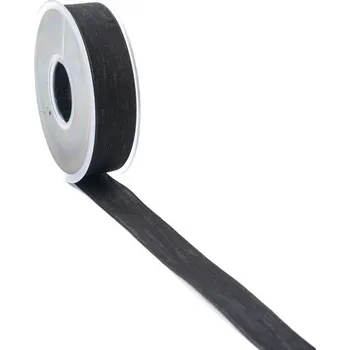 Stuha Stuha Rustico 25 mm Černá