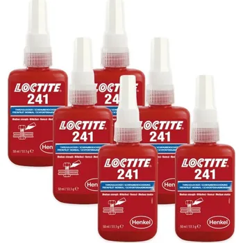Stavební chemie Loctite 241 - 50 ml, středněpevnostní 6 x Loctite 241 - 50 ml