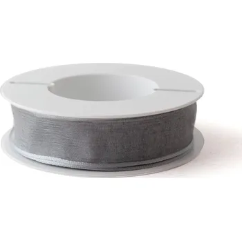 Stuha Monofilová stuha 25 mm Šedá