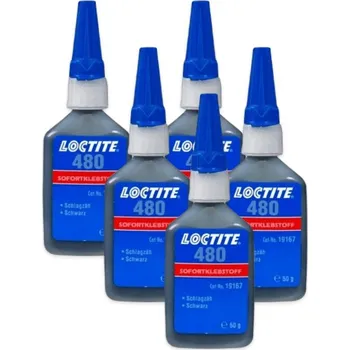 Stavební chemie Loctite 480 - 50 g, vteřinové lepidlo 5 x Loctite 480 - 50 g