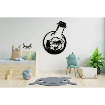 Dětský pokoj Dětský pokoj dekorace ZTRACENÁ LÁHEV - 22x16 cm