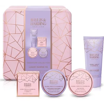 Kosmetická sada Baylis & Harding Jojoba and Vanilka dárková sada pro ženy tělové péče 4 ks