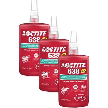 Stavební chemie Loctite 638 - 250 ml upevňování 3 x Loctite 638 - 250 ml