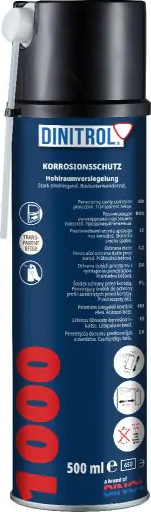 Dinitrol 1000 - Inhibitor koroze, transparentní 500 ml