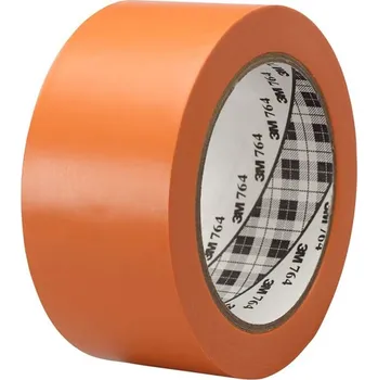 Lepicí páska 3M jednostranná značící páska 764i, 50 mm x 33 m oranžová