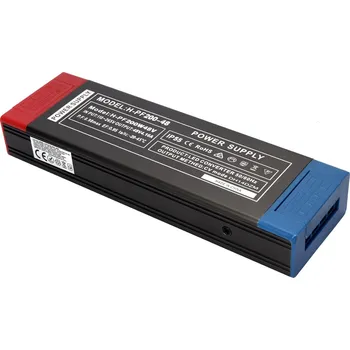 Napájecí zdroj pro osvětlení DomenoLED Zdroj Do Szyn Magnetycznych i taśmy LED H-PF200-48 200W Černý