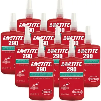 Stavební chemie Loctite 290 - 250 ml, vysokopevnostní, pro malé a jemné závity 10 x Loctite 290 - 250 ml