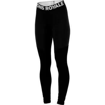 Pánské tričko dámské merino legíny Mons Royale Cascade merino flex 200 legging WMNS black XXL