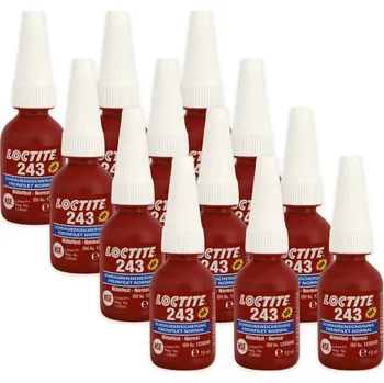 Stavební chemie Loctite 243 - 10 ml, středněpevnostní 12 x Loctite 243 - 10 ml