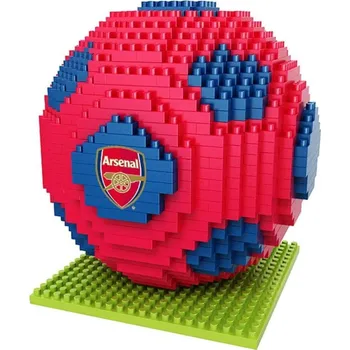 ostatní stavebnice Forever Collectibles Stavebnice Arsenal FC Soccer Ball 687 dílků