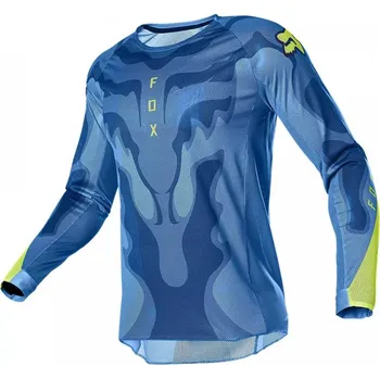 Moto dres Dres Fox Airline Exo Jersey Blue/Yellow S