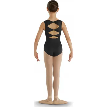 Dívčí oblečení Bloch,Gladiolus CL8835, černá 128-134