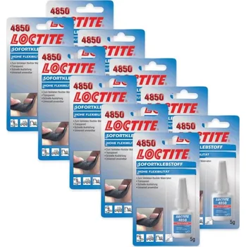 Stavební chemie Loctite 4850 - 5 g, vteřinové lepidlo 10 x Loctite 4850 - 5 g