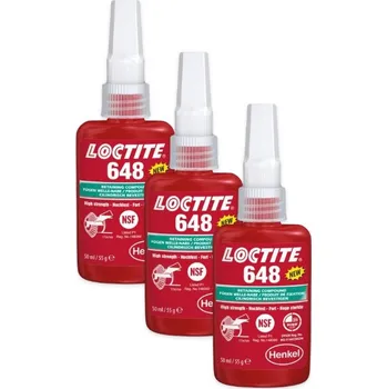 Stavební chemie Loctite 648 - 50 ml upevňování 3 x Loctite 648 - 50 ml