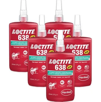 Stavební chemie Loctite 638 - 250 ml upevňování 5 x Loctite 638 - 250 ml
