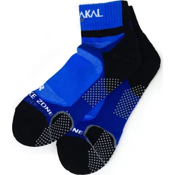 Dámské ponožky Ponožky Karakal Socks Quad Density X4 Ankle Blue/Black-41-47