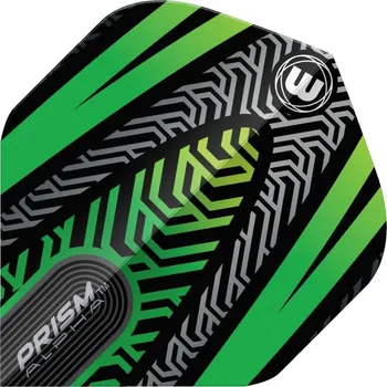 Příslušenství pro šipky Winmau Letky Prism Alpha - Black & Green W6915.733
