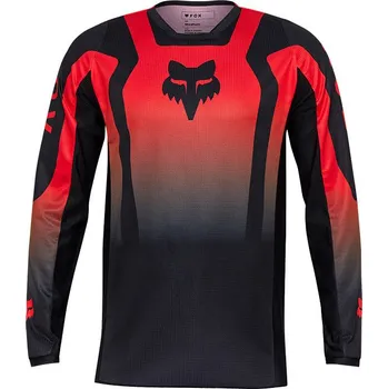 Moto dres Dres Fox Racing 180 Lean Jersey 2025 Fluorescent Red L