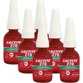 Stavební chemie Loctite 270 - 10 ml, vysokopevnostní 6 x Loctite 270 - 10 ml
