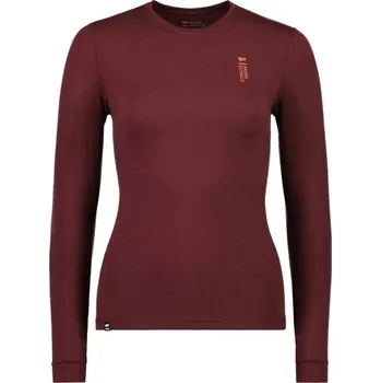 Pánské tričko dámské merino triko Mons Royale Cascade merino flex 200 LS dark chocolate M