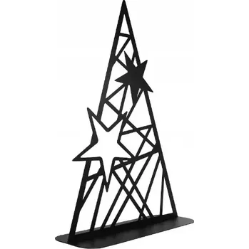 Vánoční stromek Dřevěný Vánoční stromek s podstavcem