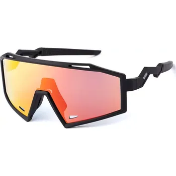 cyklistické brýle sluneční brýle Pitcha THUNDER black/red mirrored