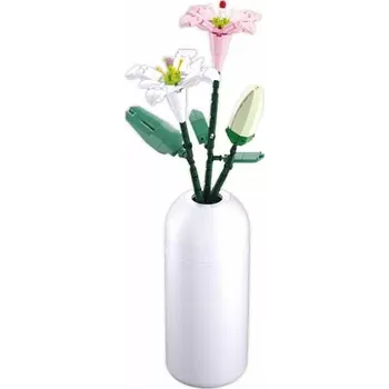 Stavebnice Sluban Sluban Flowers Lilie ve váze