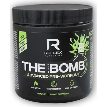 Anabolizér Reflex Nutrition The Muscle BOMB 400g Varianta: sour apple