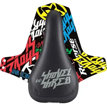 Sedlo na kolo Sedlo Reverse Nico Vink Shovel and Shred + blatníček Varianta: Black / Grey