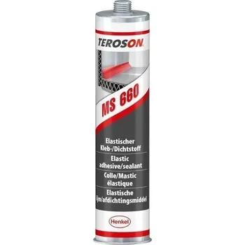 Tmel Teroson MS 660 - 310 ml, transparentní těsnící polymer