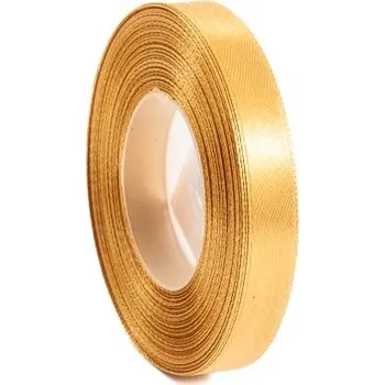 Stuha Saténová stuha 12 mm Zlatá