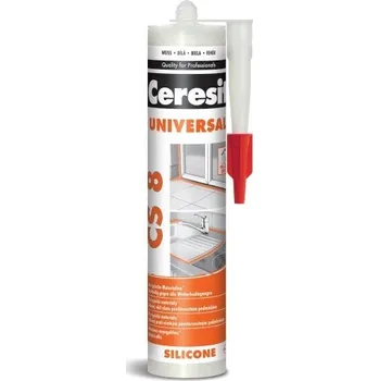 stavební silikon CERESIT CS8 UNIVERZÁLNÍ SILIKON 280ML - Transparentní