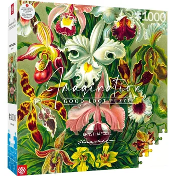 Puzzle Good Loot GLO Imagination: Ernst Haeckel - Orchid / Orchidea Puzzles 1000