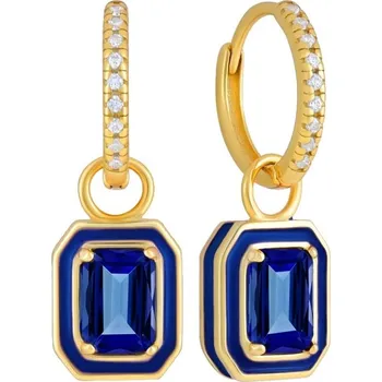 Náušnice Flamenco Mystique Pozlacené náušnice z ušlechtilé oceli kst3283