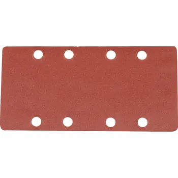 Brusný papír Silverline Brusný arch děrovaný SZ 93×190 mm P240 – jemný, sada 10 ks 633768