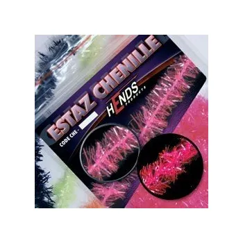 Umělá nástraha HENDS ESTAZ CHENILLE - RŮŽOVÁ FLUO Průměr: 4 mm