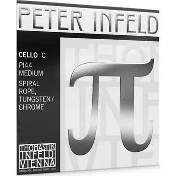 Struna pro kytaru a smyčcový nástroj Thomastik-Infeld Struny pro Cello Peter InfeldC string medium 4/4 PI44 144567