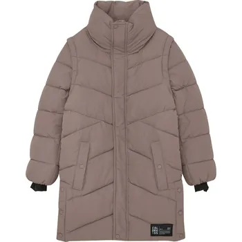 Dívčí bunda Colorkids COLOR KIDS Juniorský prošívaný kabát s odjímatelnými rukávy 741680 Antler 140