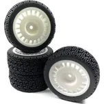 Absima 1:10 Rally Rally Winded kompletní kola černá 4 ks