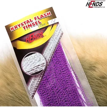 Umělá nástraha HENDS KRYSTAL FLASH TINSEL - FIALOVÁ