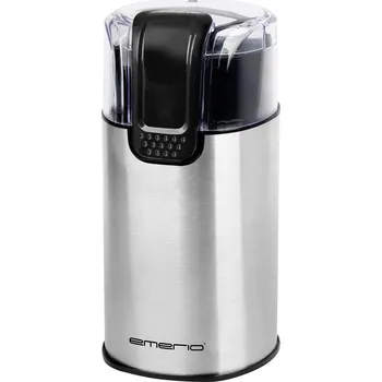 Mlýnek na kávu EMERIO CG-125372 CG-125372 mlýnek na kávu černá, nerezová ocel